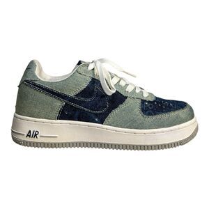 Nike Air Force 1 Low Premium Denim 308837-041 Men 7 / W 8.5 EUC 2005